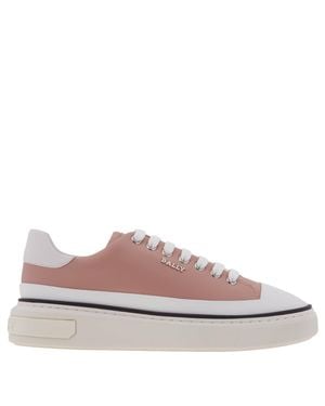 Bally Maily Low-Top Sneakers, Brand Size 40 Us Size 9.5 - Pink