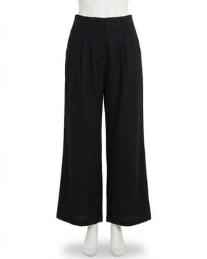 Z Supply Topang Linen Pant - Black