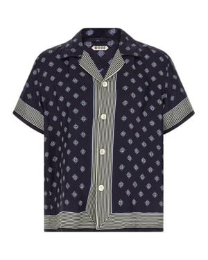 Bode Silk Blouse - Blue