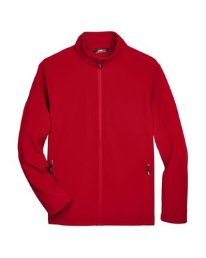 CORE365 Cruise Two-Layer Fleece Bonded Soft Shell Jacket - Red