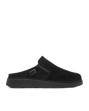 Fitflop Gen-Ff Elasticated Suede Mule - Black