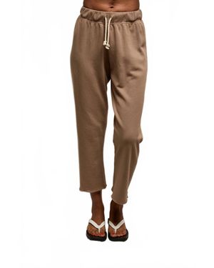 PERFECTWHITETEE Jamaica Beach Fleece Pants - Brown