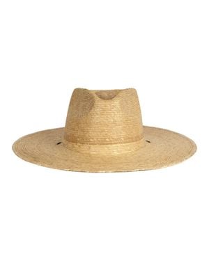 SUNSHINE TIENDA Natural Rancher Palm Hat