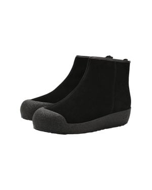 Bally Guard Ii Calf Leather Suede Boots - Black