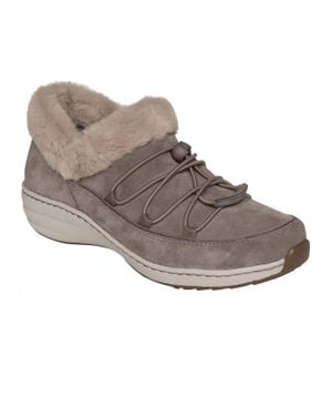 Aetrex Chrissy Slip On Boots - Gray
