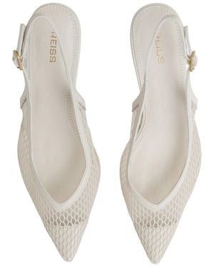 Reiss Sirena Slingback - Natural