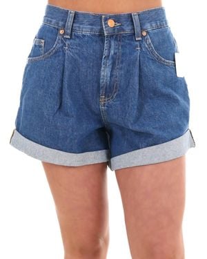 Free People Danni Shorts - Blue
