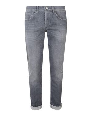 Dondup George Slim Fit Tapered Jeans - Gray