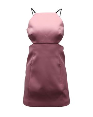 Alexander Wang Cutout Mini Dress With Charms - Purple