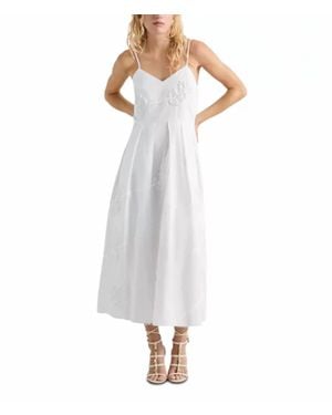 Marella Fiore Midi Dress - White