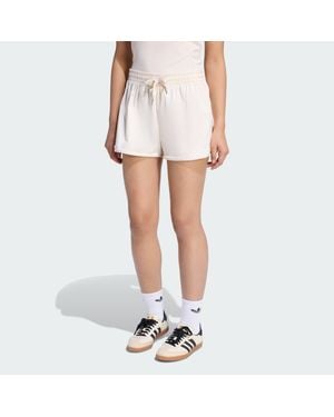 adidas Pearl Jacquard Sprinter Shorts - White