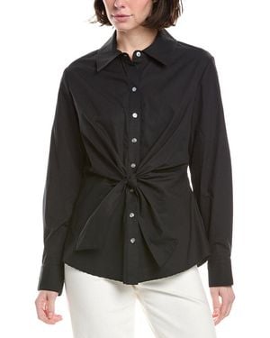 Sara Campbell Button Down Blouse - Black