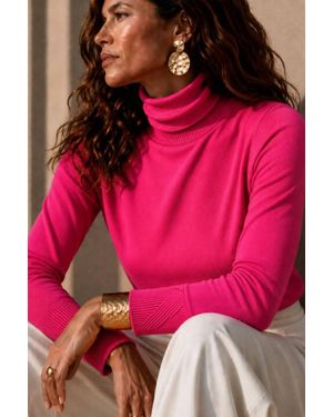 J'Envie/Eli The Faye Turtleneck Sweater - Pink