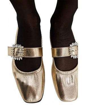 Free People Ursa Gemini Ballet Flats - Black