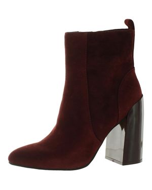 Vince Camuto Enverna Zipper Dressy Ankle Boots - Purple