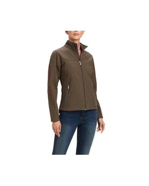 Ariat New Team Softshell Jacket - Brown