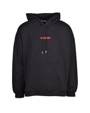 Gcds Cotton Hoodie - Black
