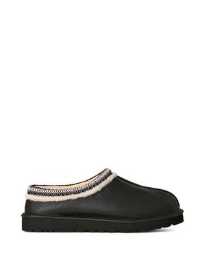 UGG Polished Leather And Textile Shoes - Black