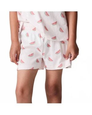 Chaser Brand Watermelon All Over Shorts - White