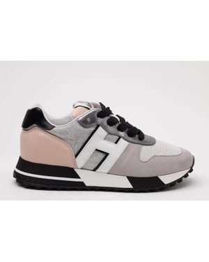 Hogan H383 Low-Top Sneakers - Black