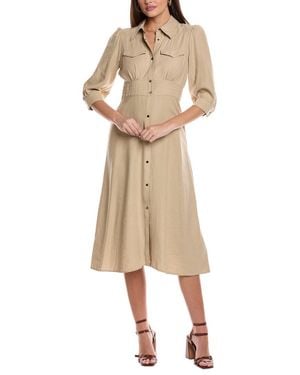 Ba&sh Lettra Midi Dress - Natural