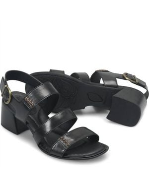 Born Secan Heeled Sandal - Black