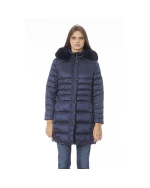 Baldinini Polyester Jackets & Coat - Blue