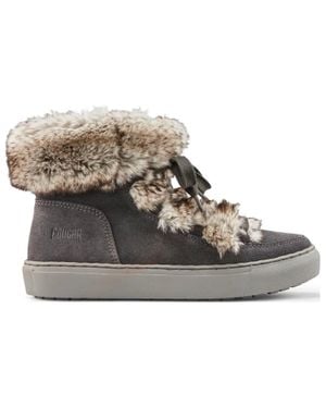 Cougar Shoes Dasha Furry Booties - Gray