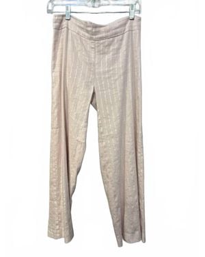Avenue Montaigne Alex Crop Wide Leg Pants - Natural