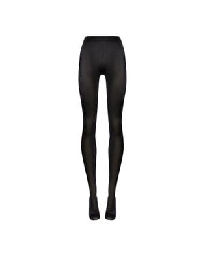 Wolford Satin De Luxe Tights - Black