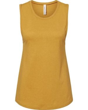 Bella Canvas Jersey Muscle Tank - Yellow