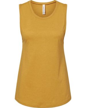 Bella Canvas Jersey Muscle Tank - Yellow