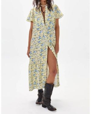 Lanhtropy Willow Linen Dress - White
