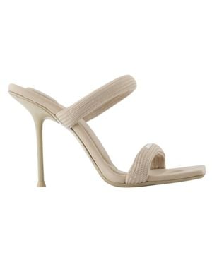 Alexander Wang Julie Tubular Webbing Sandals - White
