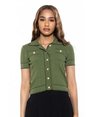 Alexia Admor Arya Top - Green