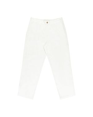 Aimé Leon Dore Garment Dyed Straight Fit Pants - White