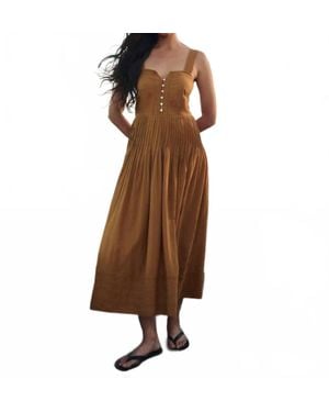 The Great The Day Break Dress - Brown