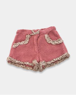 Ooh La Girls Margo French Shorts - Red