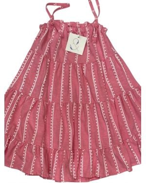 POPPET & FOX Girl's Essaouira Dress - Red
