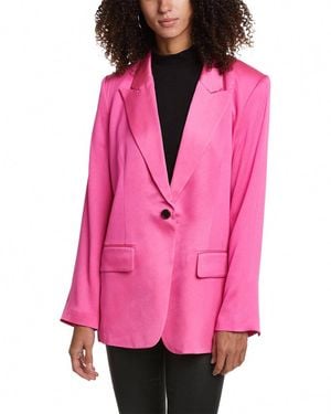 A.L.C. Satin Crepe Bishop Ii Jacket - Pink