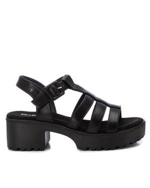 Xti Platform Sandals - Black