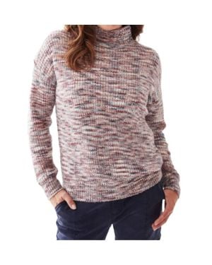 Fdj Mock Neck Sweater - Red