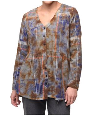 Tulip Clothing Rosalinda Top - Gray