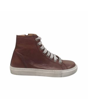 BUENO High-Top Sneakers - Brown