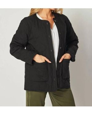 Bella Dahl Quilted Jacket - Black