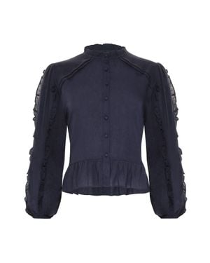 Anna Cate Sarah Top - Blue