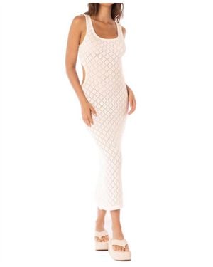Maaji Silvy Long Dress - White