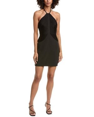 Liv Foster Halter Mini Dress - Black