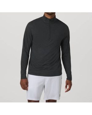 Vuori Ease Performance Half Zip - Black