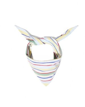 Kule Tate Self-Tie Scarf - White